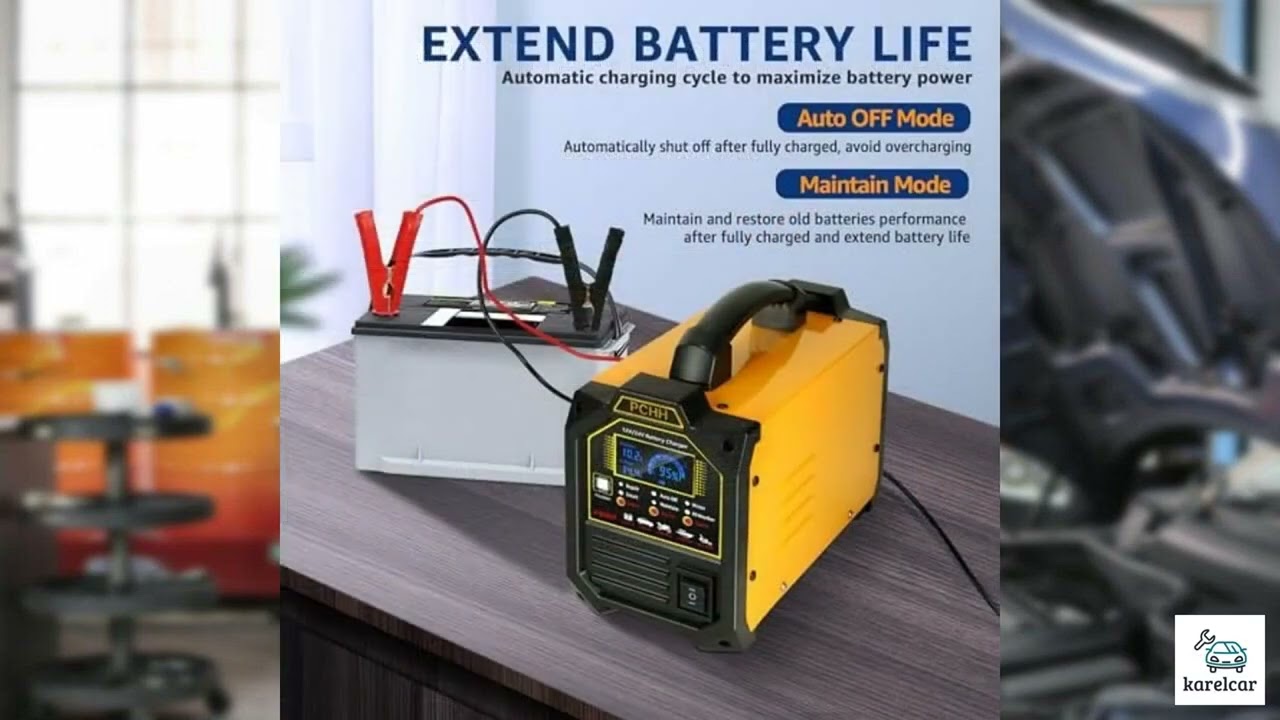 Review - PCHH 12V 24V Car Battery Charger Heavy Duty