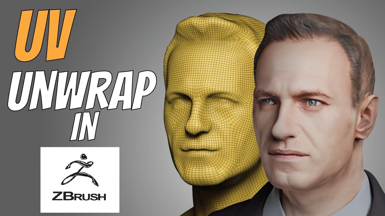 Секреты ZBrush — как быстро сделать UV-развертку