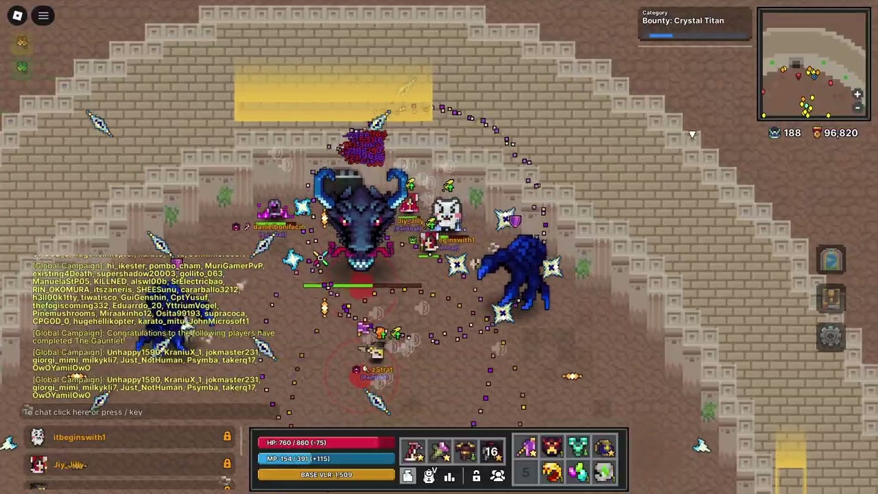 Roblox: Pixel Quest! - March 14th 2026 Gauntlet Clear