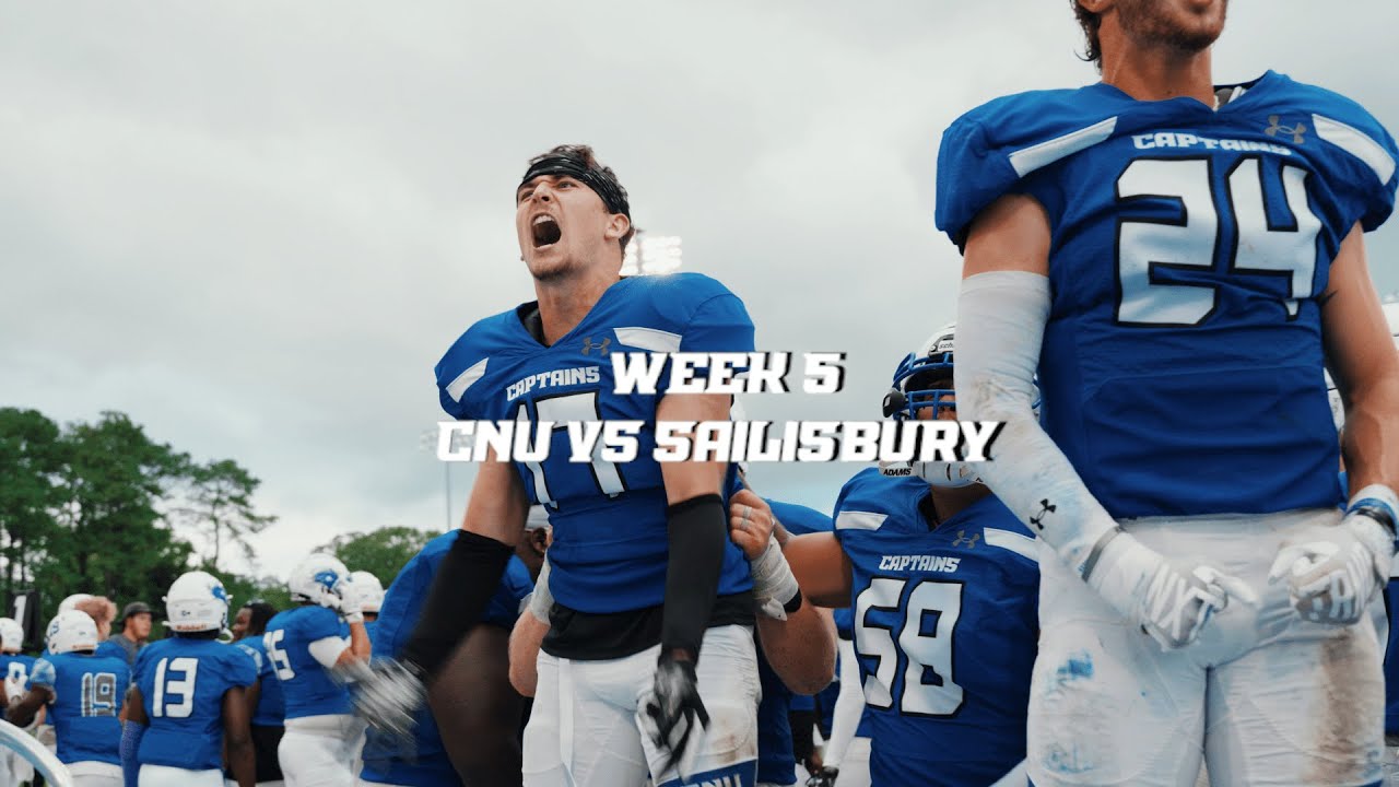 CNU vs Salisbury Football 2023 Cinematic Recap