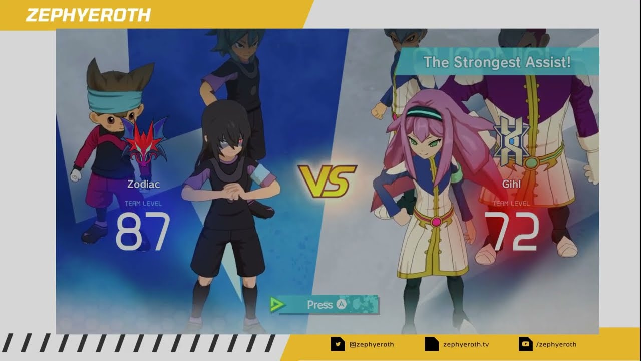Inazuma Eleven VR - Chronicle Mode - Chrono Stone Route 17 - The Strongest Assist!