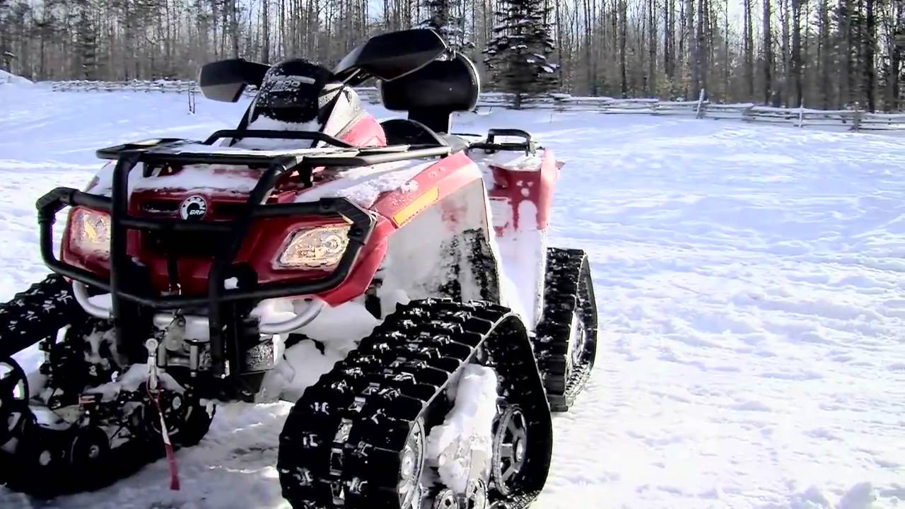 Can-Am 800 with Apache Track System in HD