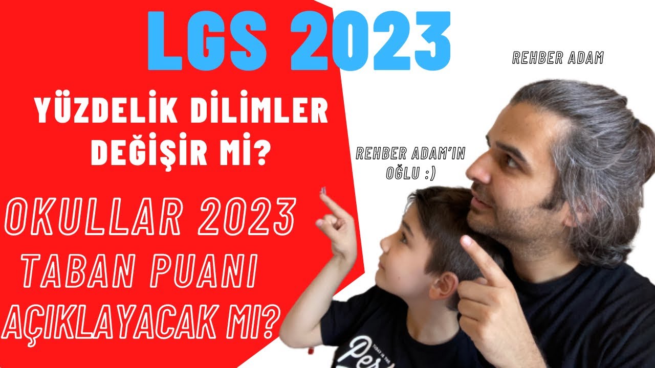LGS 2023 OKUL YÜZDELİK DİLİMLERİ DEĞİŞİR Mİ? OKULLAR 2023 İÇİN TABAN PUAN AÇIKLAR MI?