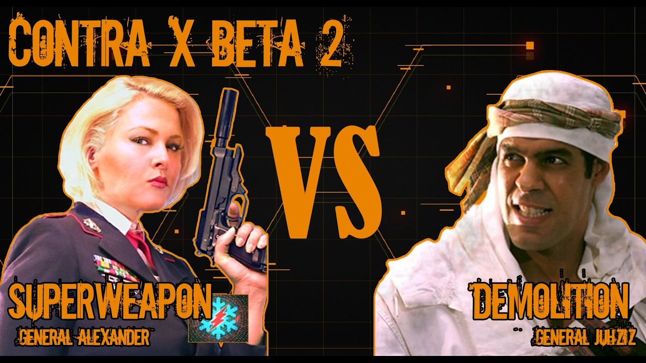 C&C Generals Contra X BETA 2. Испытание: Генерал с супероружием против Генерала-разрушителя [Слож...