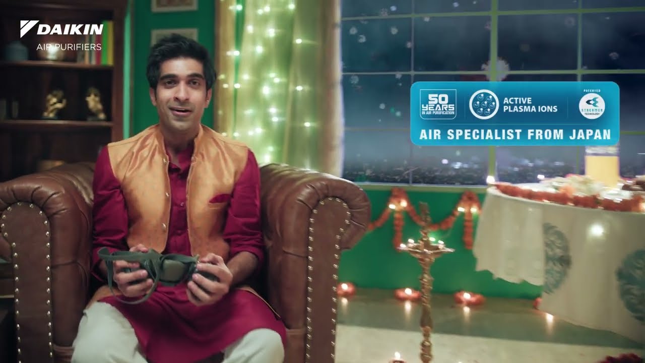 Why worry, when you can breathe pure air by Daikin Air Purifiers?