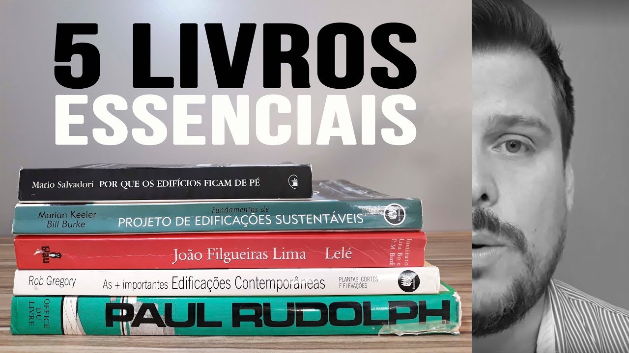 CINCO LIVROS SOBRE ARQUITETURA