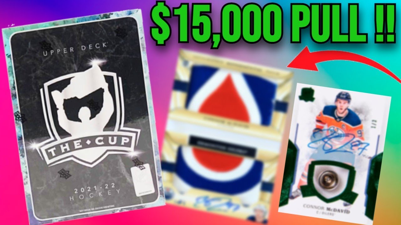 MCDAVID 1/1 !! Открытие хоккейной ложи Upper Deck The Cup 2021-22 !!