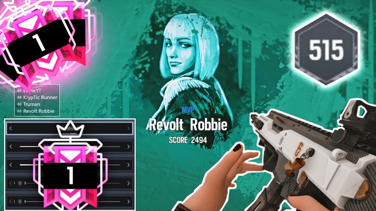Champion *NEW* BEST *NO* Recoil Settings & Sensitivity PS4/XBOX - Rainbow Six Siege Console