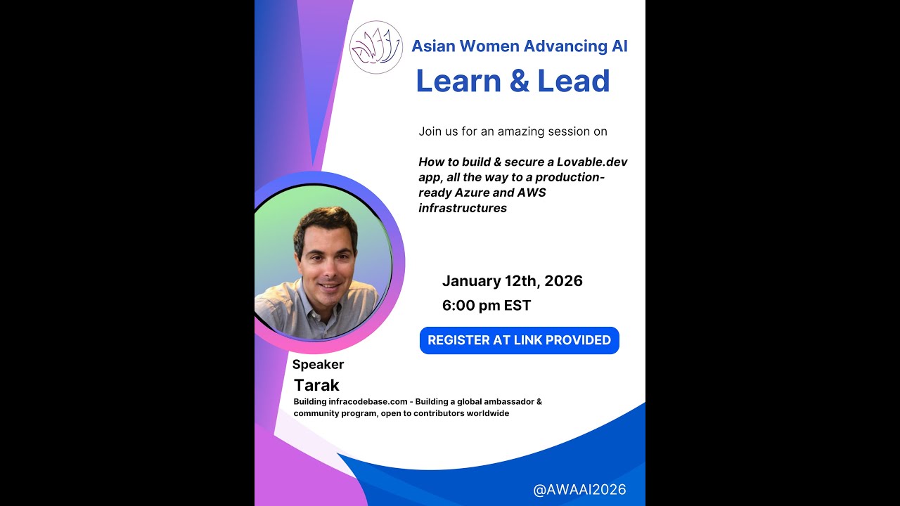 AWAAI Learn & Lead with Tarak