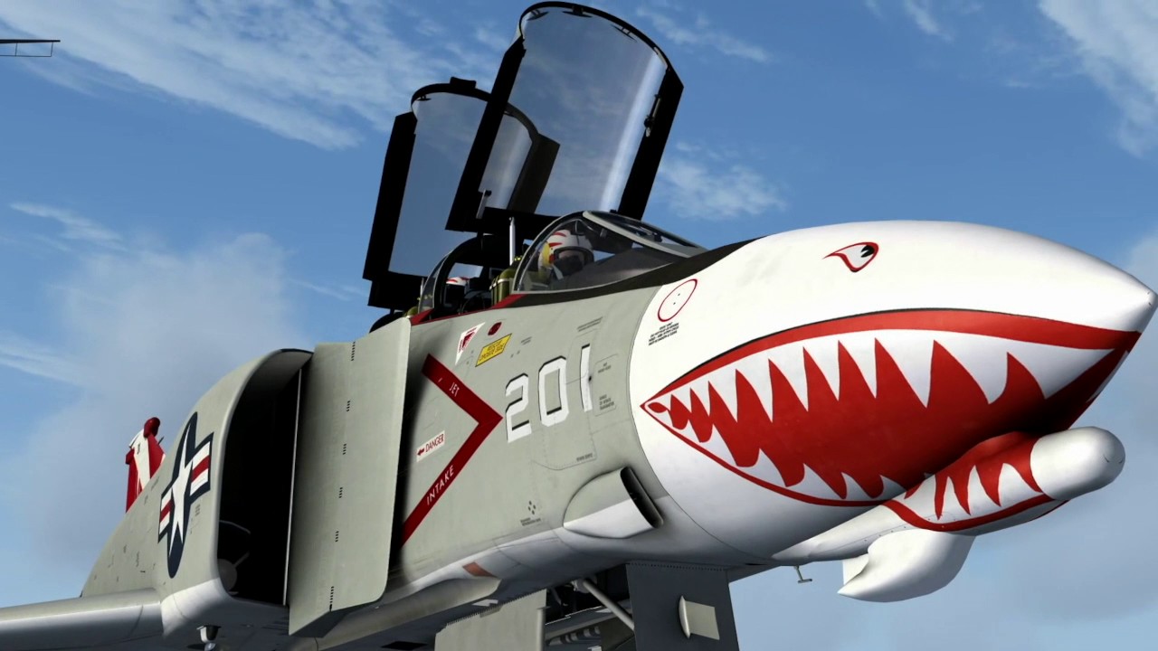 Just Flight's F-4B/N Phantom II developed by Simworks Studios