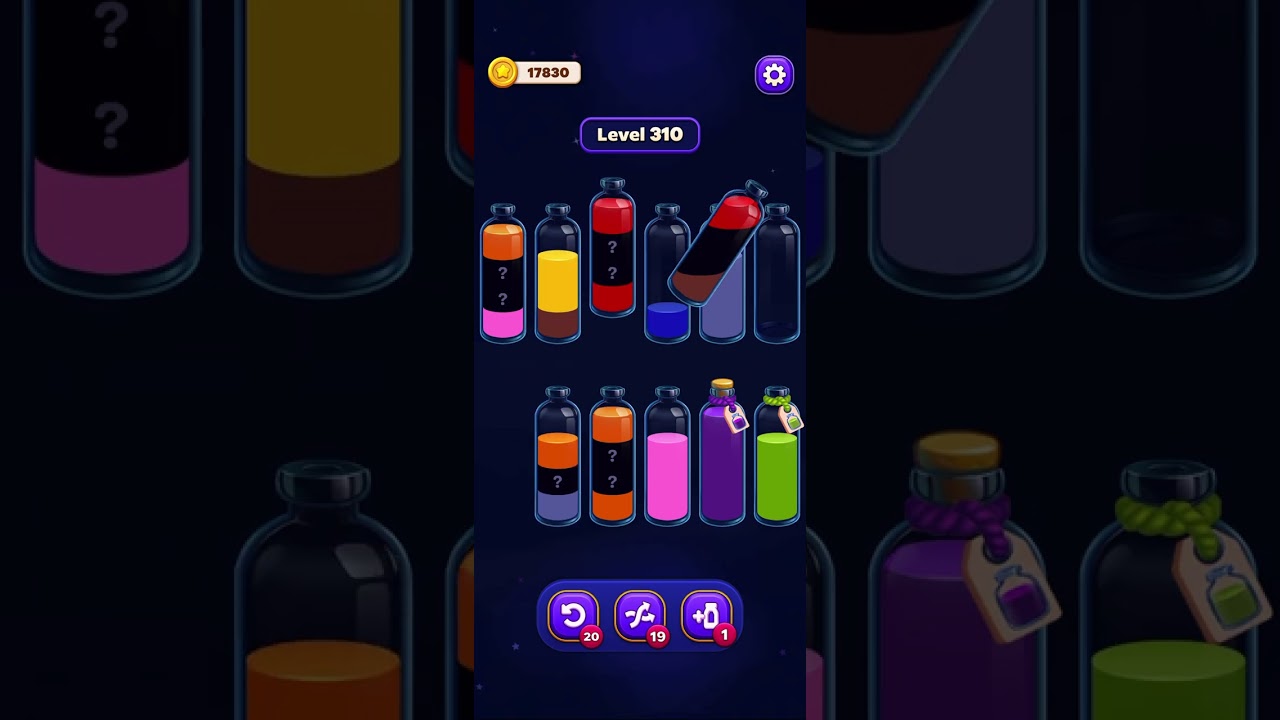 Magic Sort Level 308-314