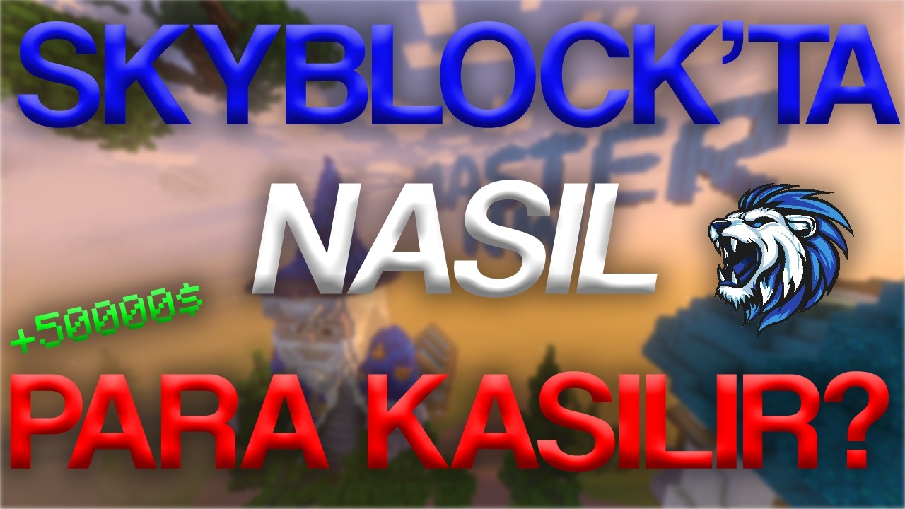 MasterNW WARP TURU #1(MasterNW Skyblock Sunucusunda Nasıl Para Kasılır)