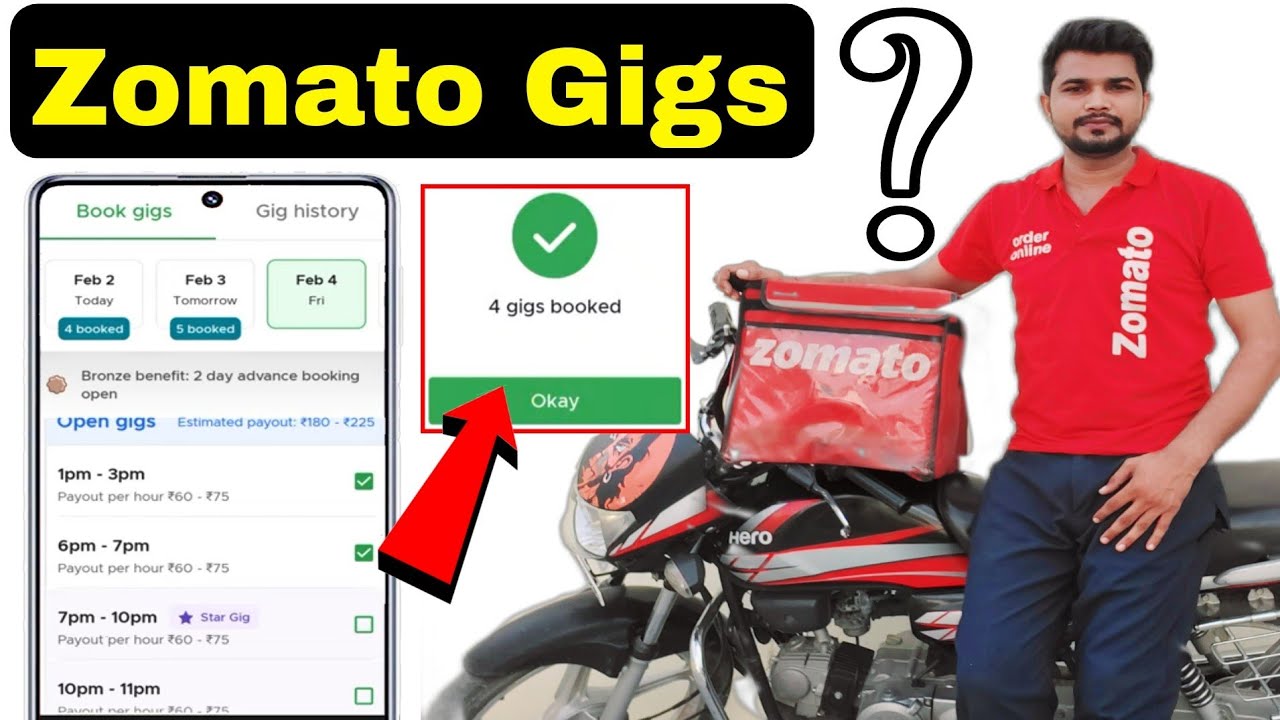 Zomato Gigs kya hai || Zomato Gig rate Card review || Zomato gig book || Zomato Gig payout 2022