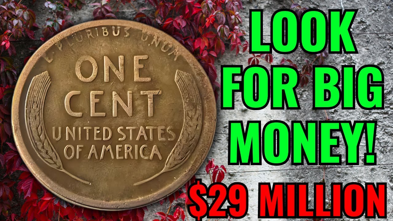 TOP 20 MOST VALUABLE US PENNIES AND ONE CENT COINS BIG MONEY MILLIONS OF DOLLARS!