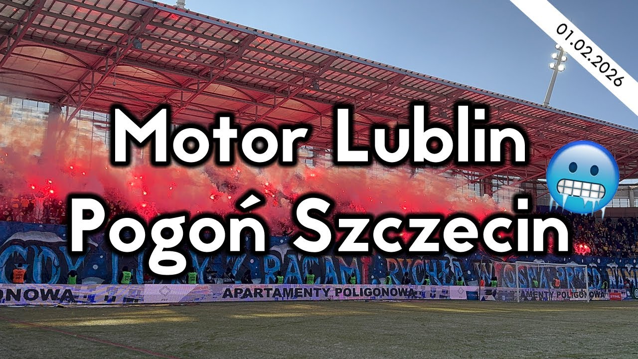 Motor Lublin - Pogoń Szczecin 01.02.2026 (PKO BP Ekstraklasa)