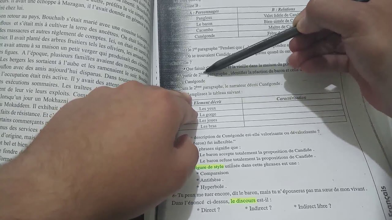 كفاش نضبط مادة الفرنسية ونضمن نقط مهمة (جهوي احرار ) bac libre