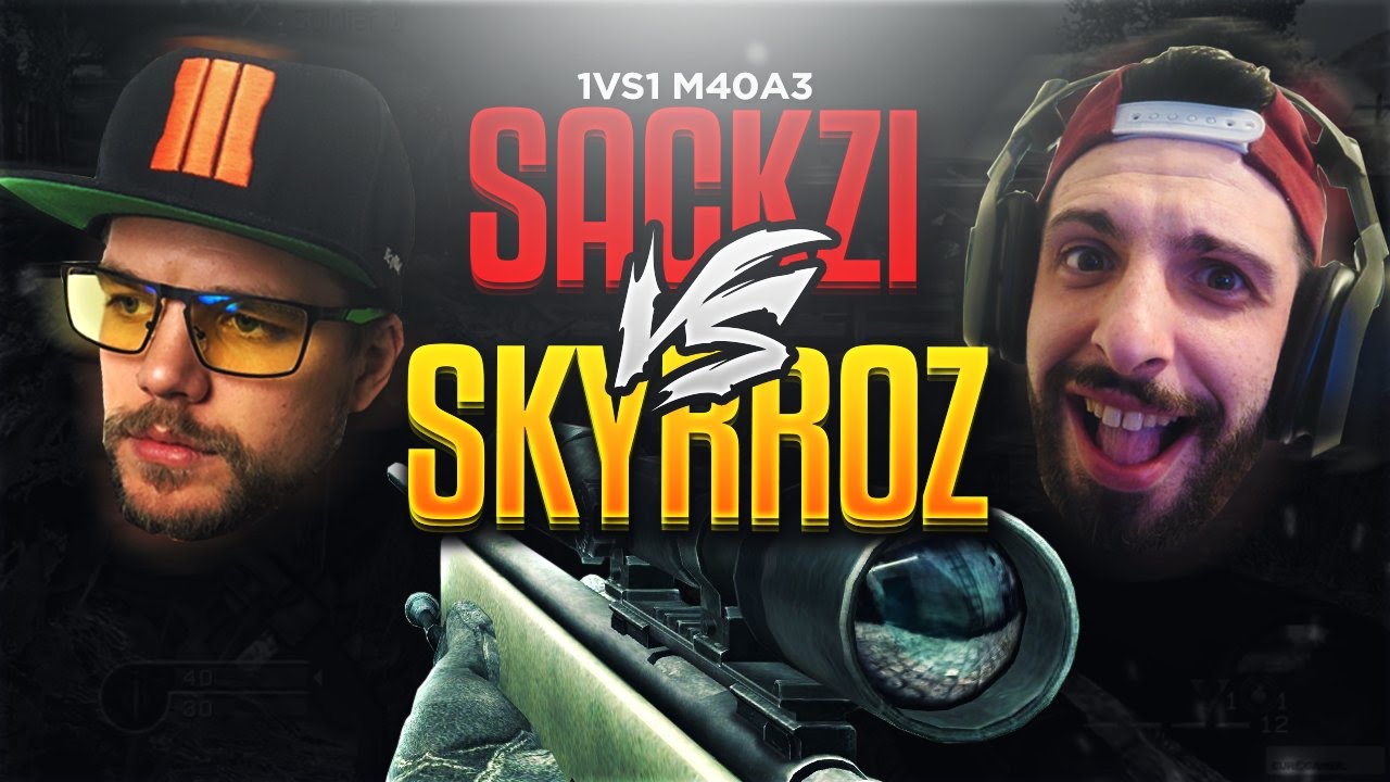 SACKZI VS SKYRROZ COD4 M40A3 !!!