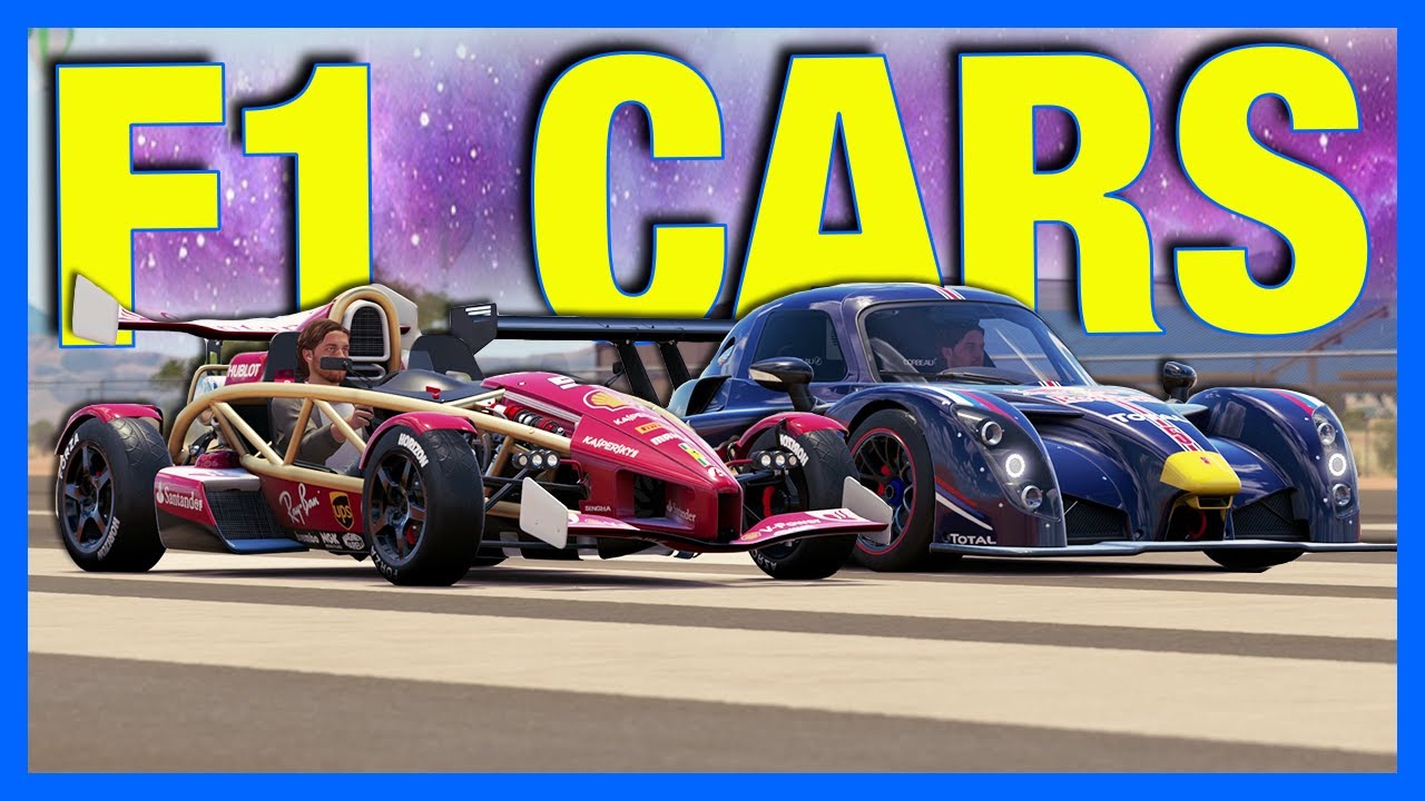 Forza Horizon 3 Online : Best Future F1 CARS!!