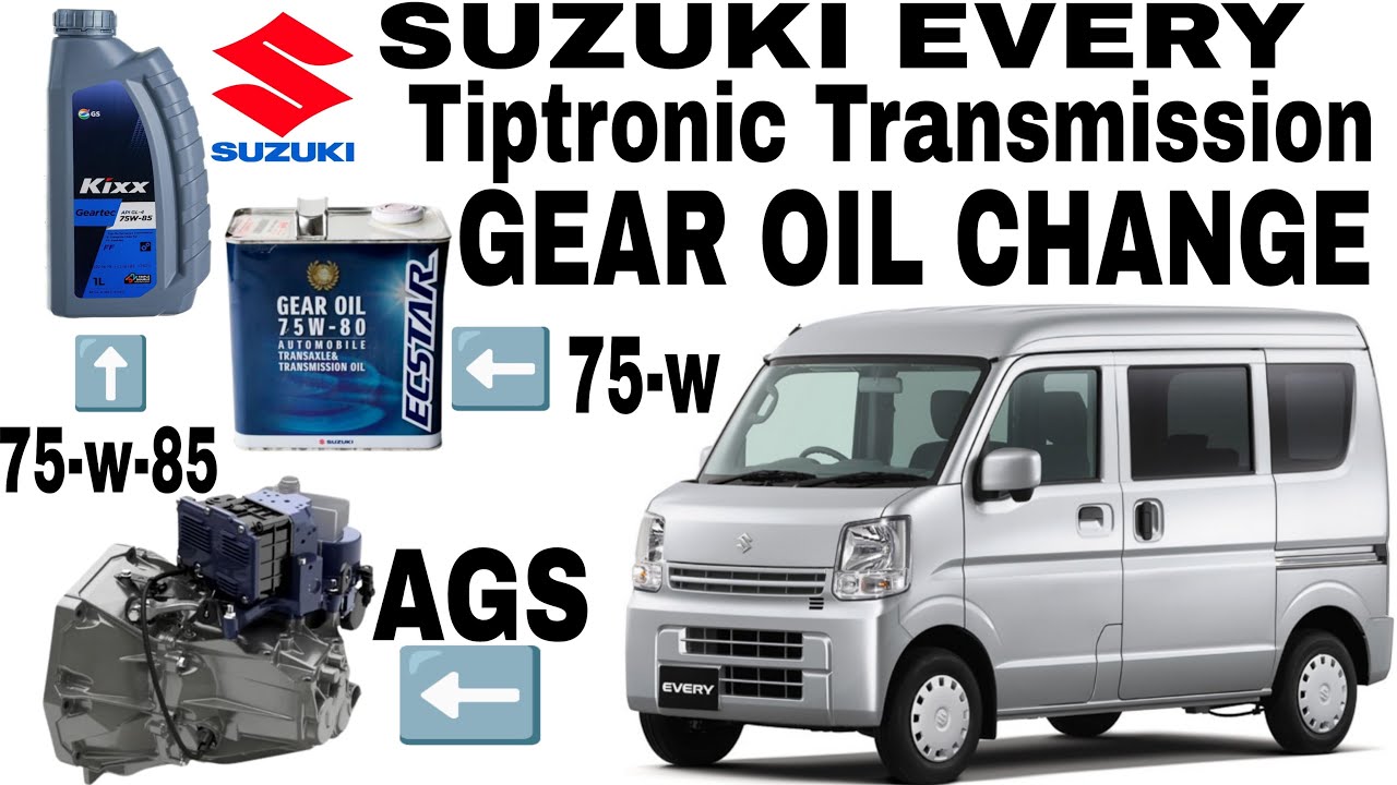 New Suzuki Every 2020 Model  tiptronic (AGS)  Transmission Gear  oil change.