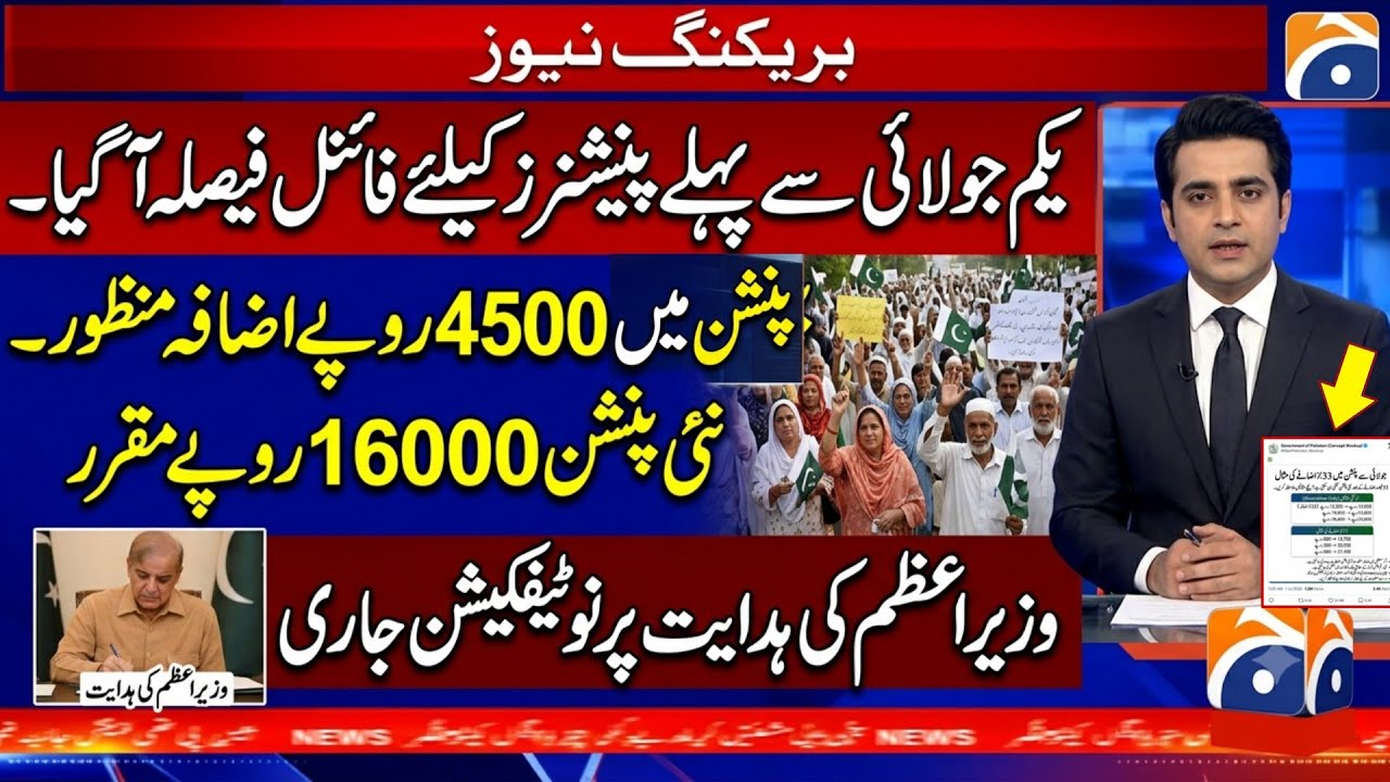 Eobi Pension Increse Latest News | Latest Update For Eobi Pensioners | Eobi News Today 