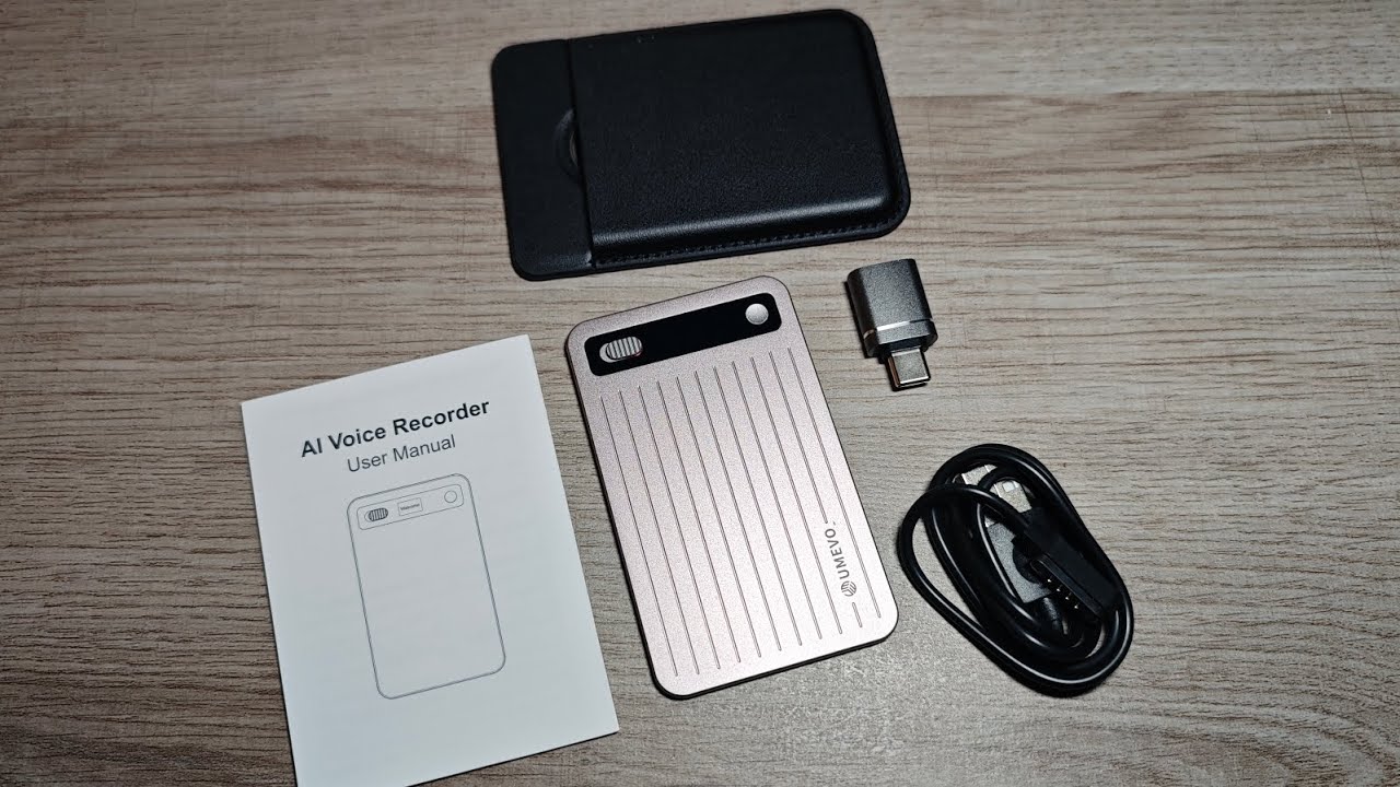 Umevo Note Plus &mdash; интеллектуальный диктофон (обзор)