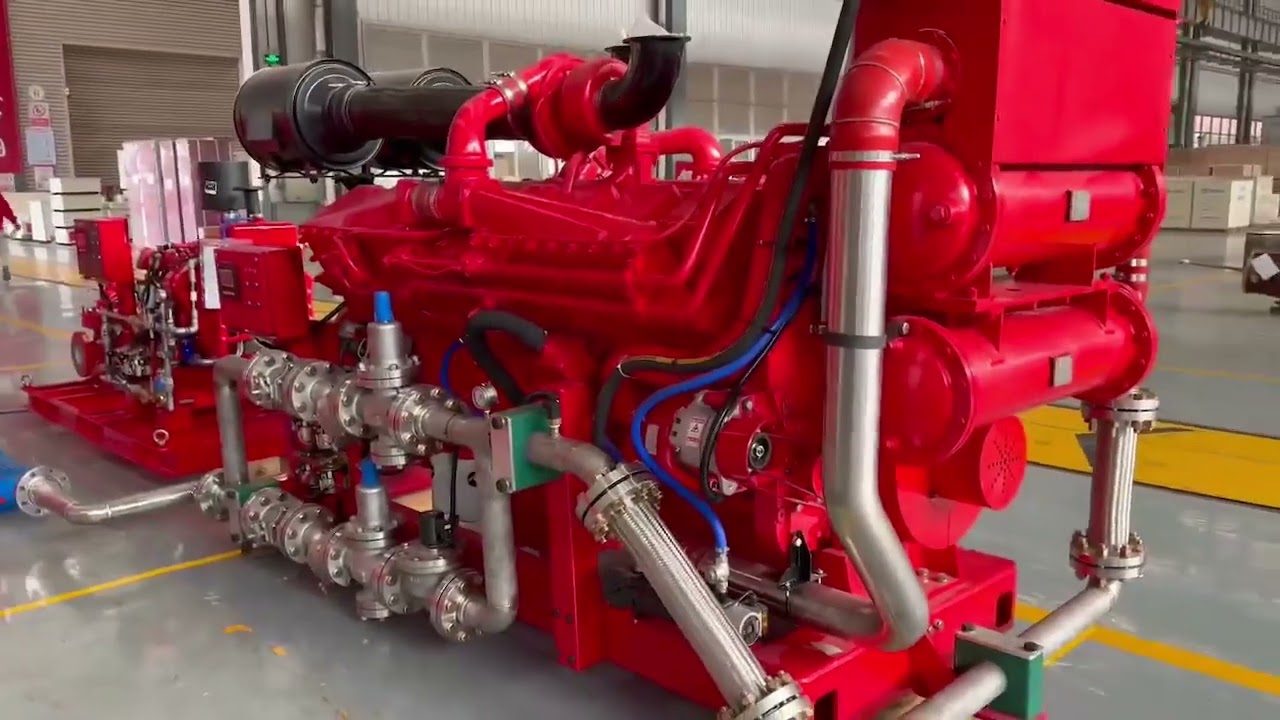1200hp ULFM Fire Diesel Engine