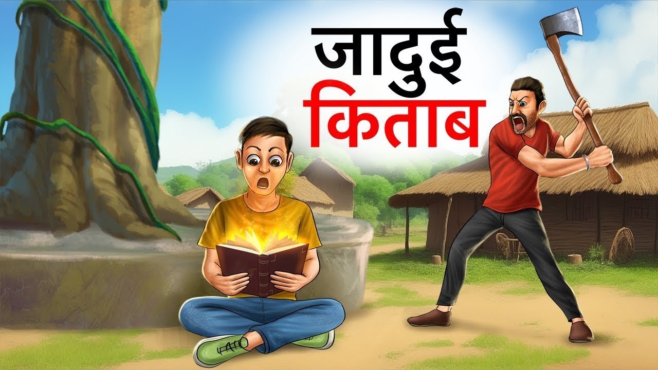 जादुई किताब । JAADUI KITAB | JAADUI KAHANI | HINDI KAHANIYA| MORAL STORIES | CARTOON JAADUI STORIES