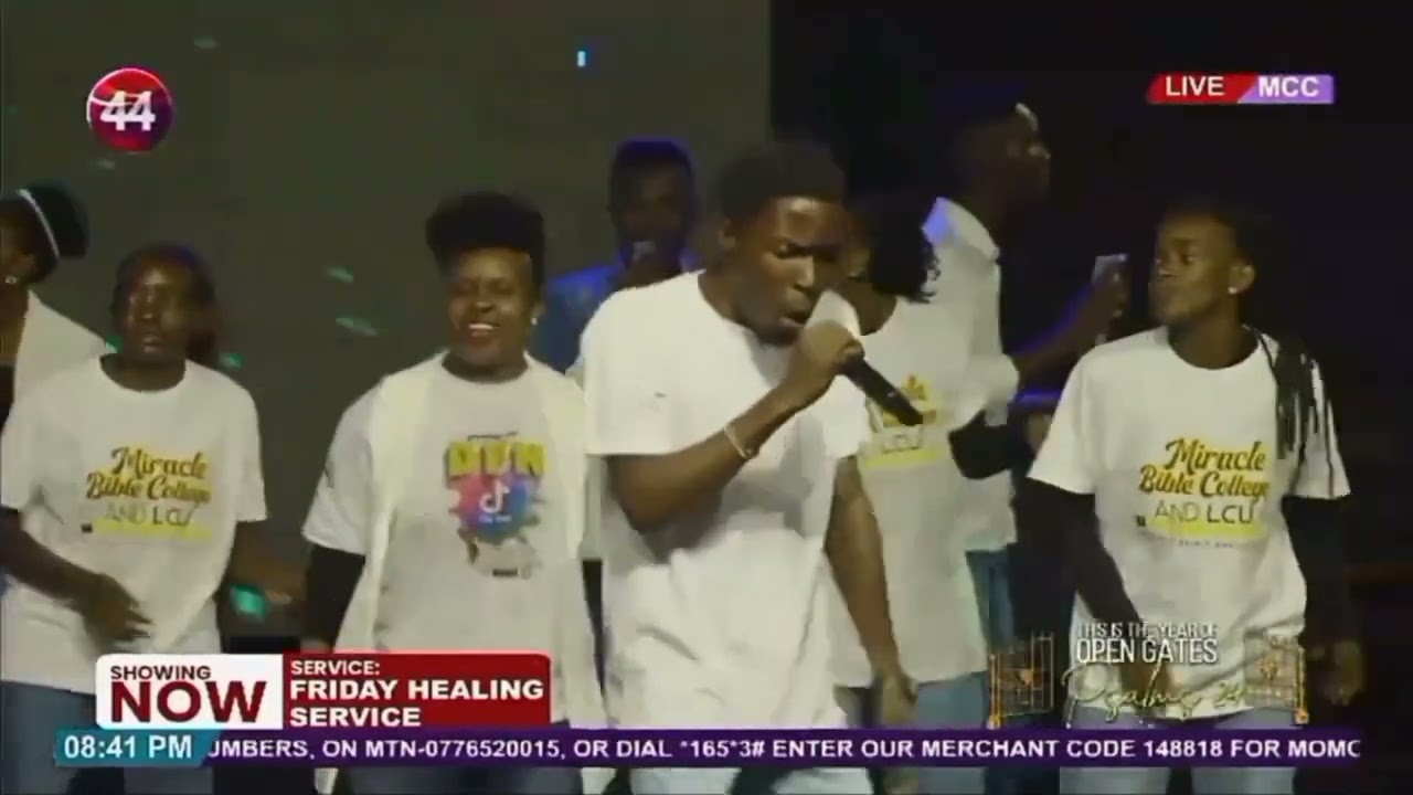 PRAISE SESSION AT MIRACLE CENTRE CATHEDRAL RUBAGA
