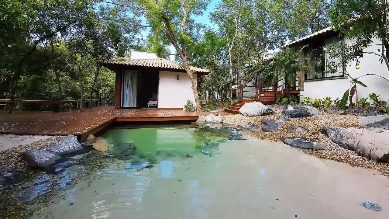 Filmagem de casa de alto padrão em Bonito MS feita com drone DJI Avata 1
