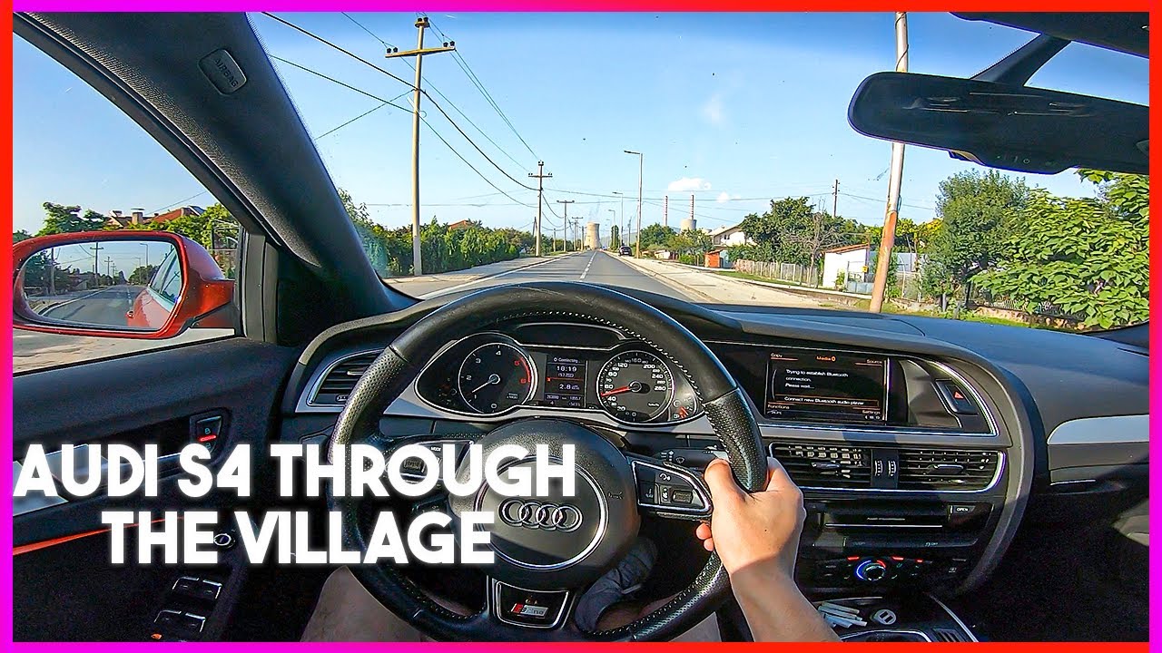 2013 AUDI A8 3.0 QUATTRO 3.0 245 HP POV Test Drive #21