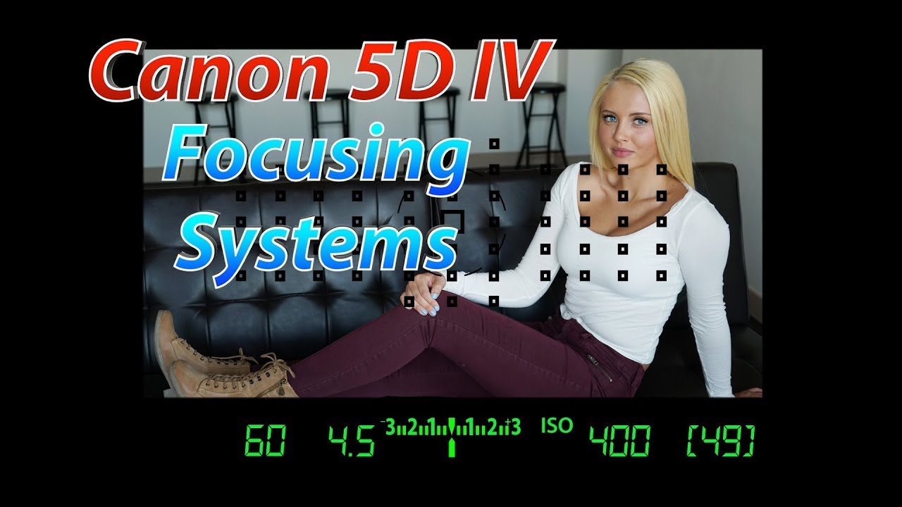 Capacitación tutorial de Canon 5D IV | Sistemas de enfoque | Canon 5D4