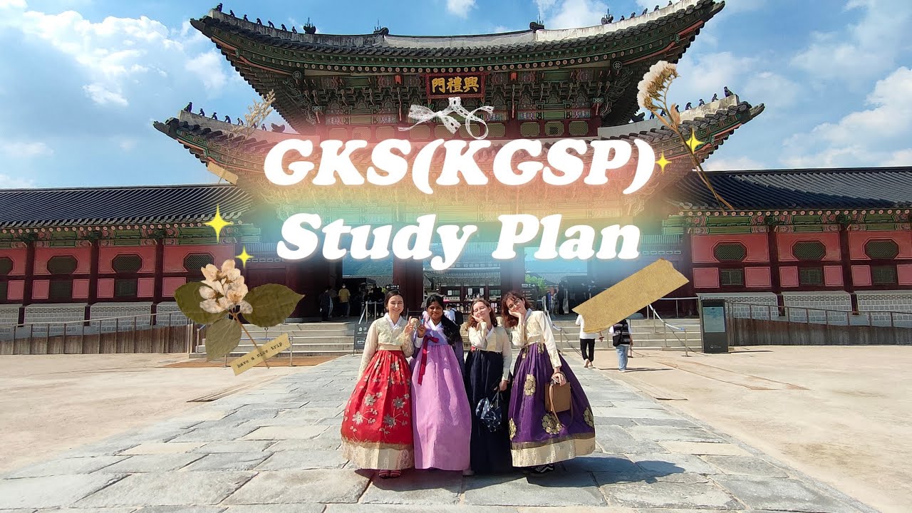 STUDY PLAN для гранта GKS | план учебы в Корее