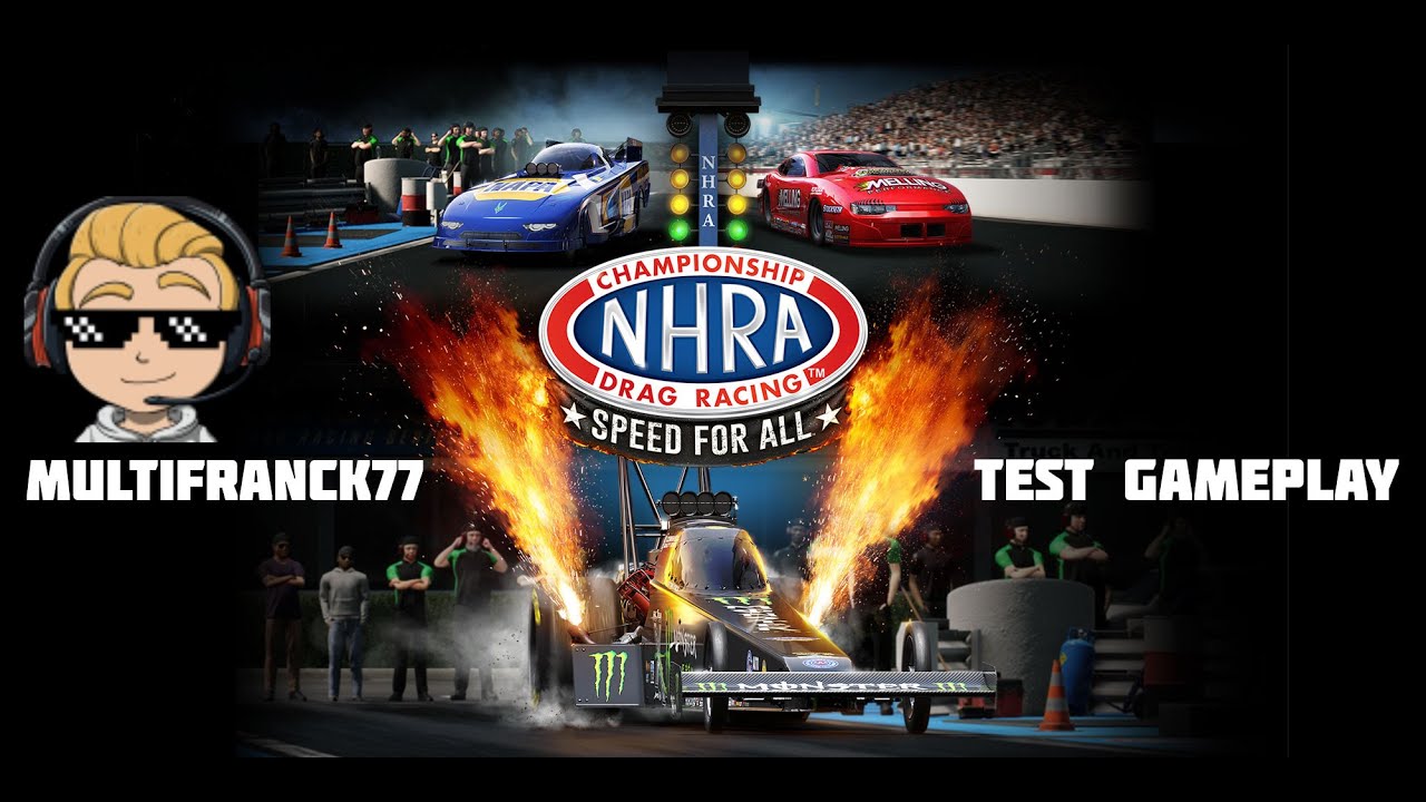 NHRA CHAMPIONSHIP DRAG RACING SPEED FOR ALL TEST GAMEPLAY XBOX SERIE X.🎮🏎😎