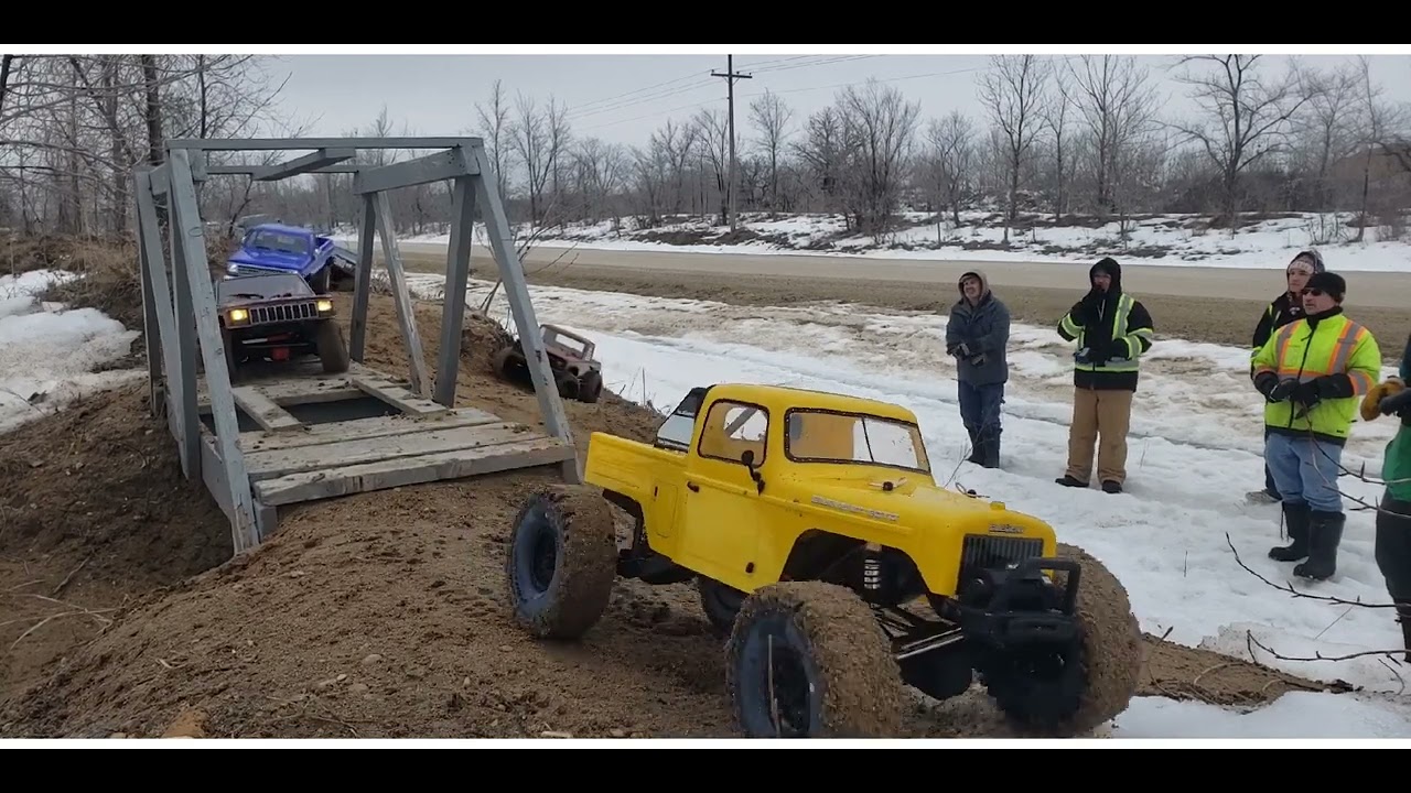 Group crawl, #trx4 #scx10 #rc4wd #vanquish #hobby #RCcrawler
