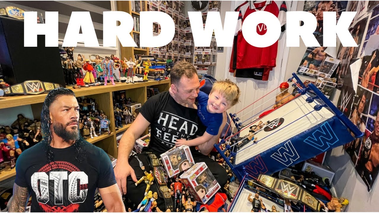 Распаковка этого набора WWE была ОЧЕНЬ сложной.