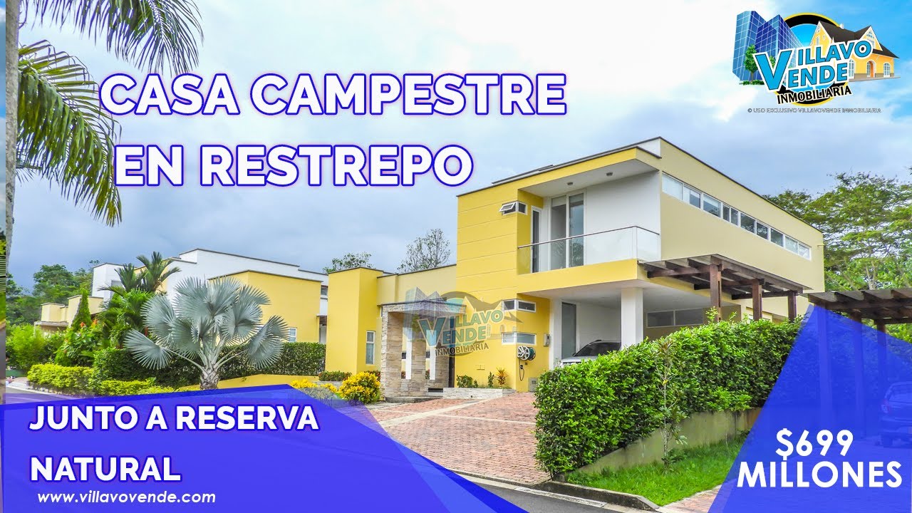 Casa Campestre en Venta Hacienda la Pradera Restrepo Meta