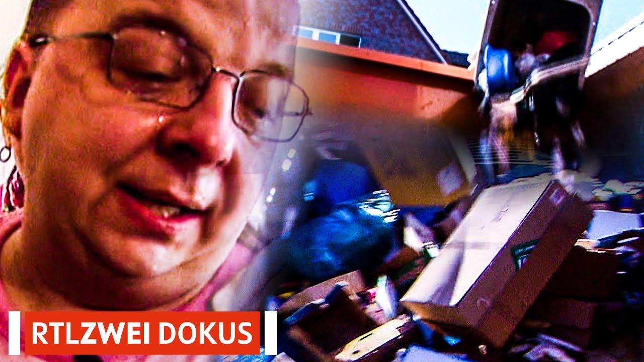 Zusammenbruch beim Entrümpeln: Das ist zu viel | Das Messie Team | RTLZWEI Dokus
