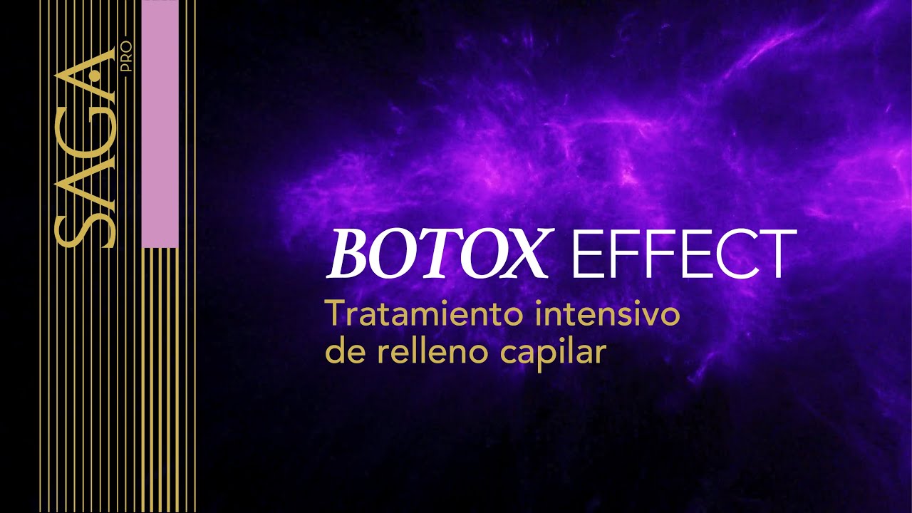 BOTOX EFFECT TRATAMIENTO SAGA PRO video paso a paso