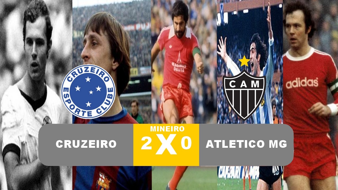 CRUZEIRO 2 X 0 ATLETICO MG FINAL (VOLTA) PES 2017 1976