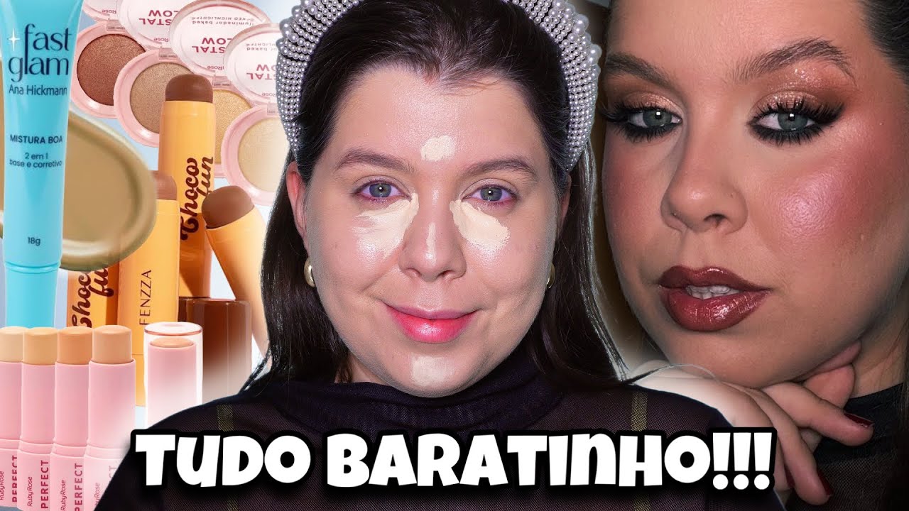 Makes de ATÉ R$15 que você PRECISA TESTAR !!!