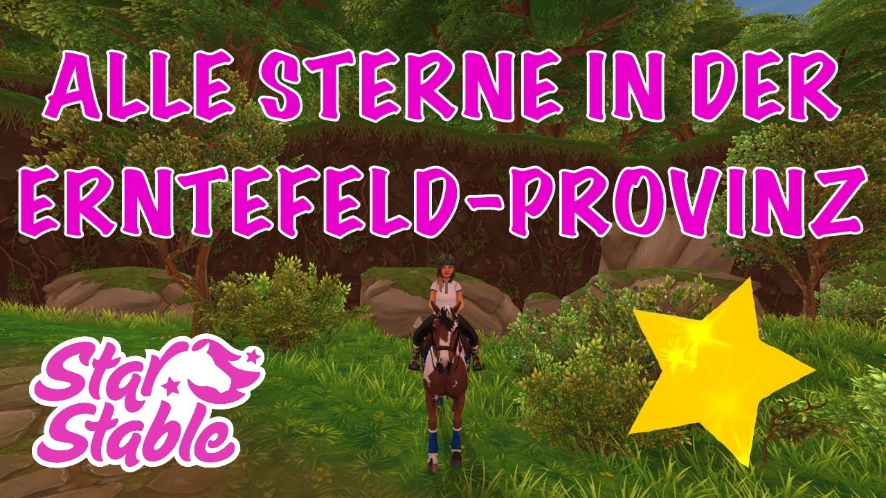 Alle Sterne in der Erntefeld-Provinz + Koordinaten | Star Stable Online