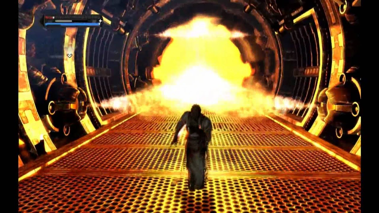 Star Wars: The Force Unleashed Ultimate Sith Ed Extra level: Tatooine Part 3/3 (Boss/Duel) Gameplay