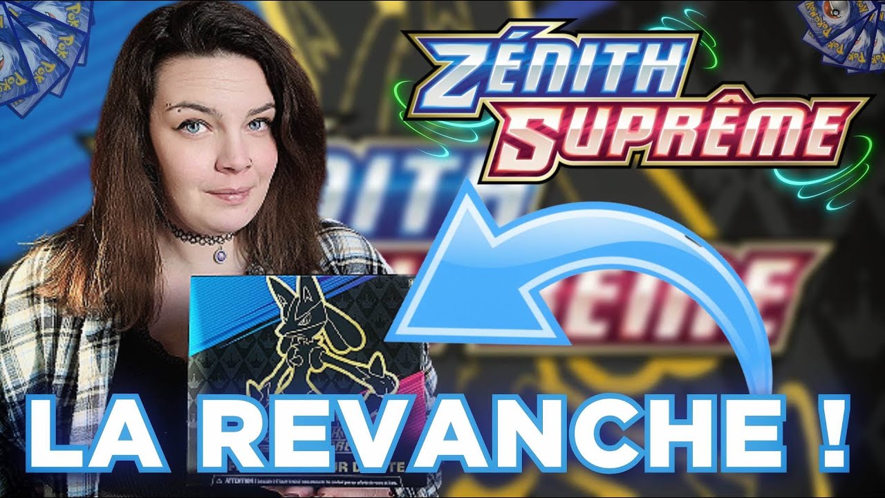 MA REVANCHE SUR L'ETB ZÉNITH SUPRÊME #pokemon #concours #unboxing