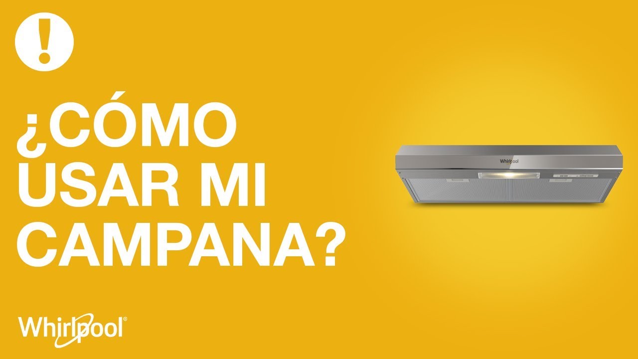 Campanas Whirlpool - Control y manejo de velocidades