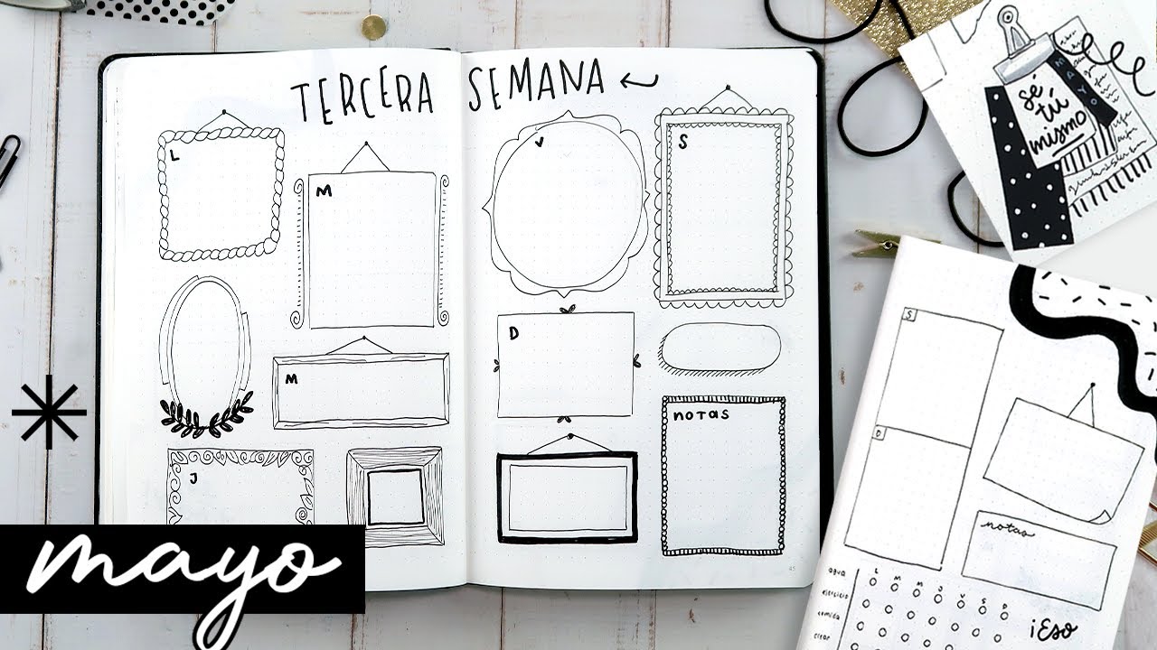 BUJO MAYO 2022 (Bullet Journal!) · Barbs Arenas Art!