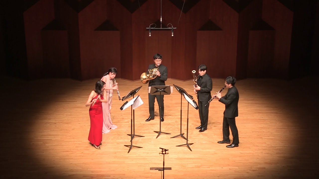 Jean Francaix - Quintette No.1- 아울로스 목관5중주
