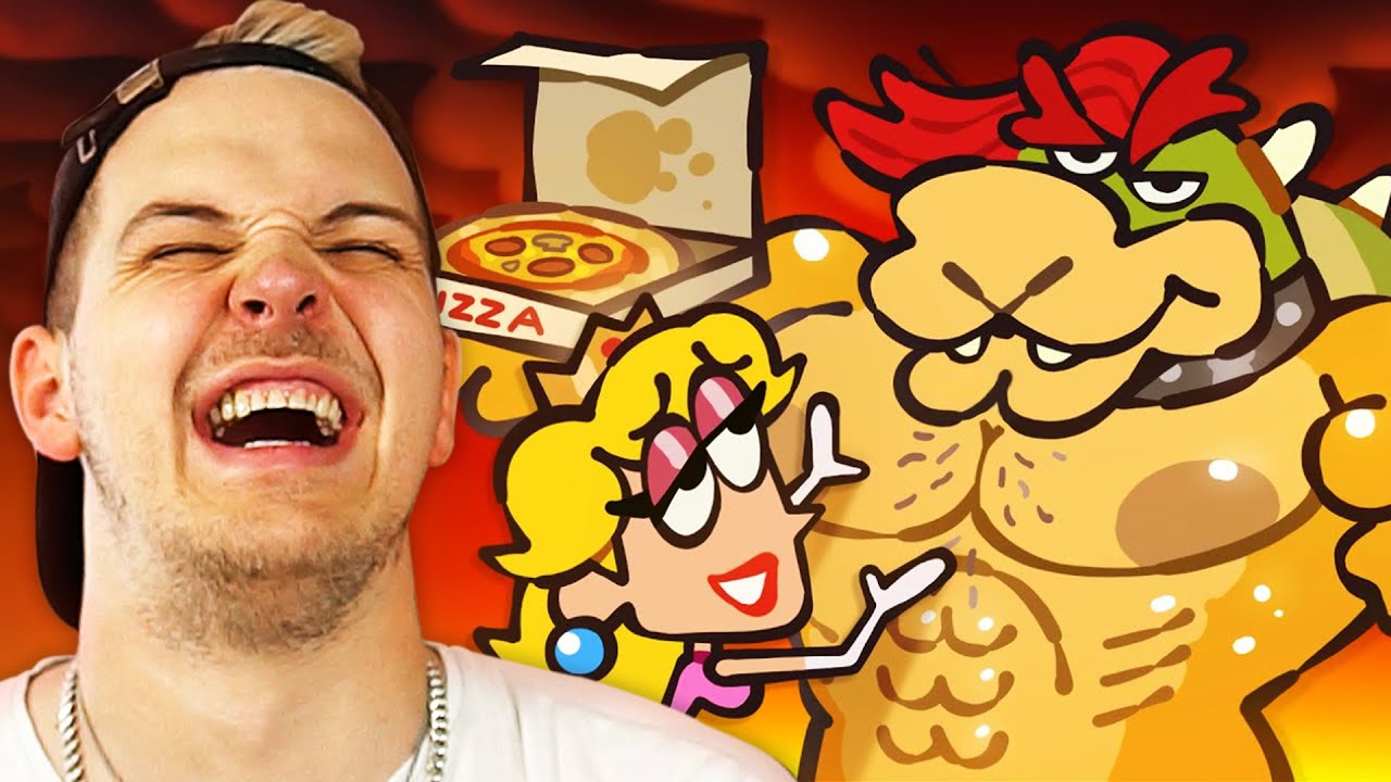 Diese Super Mario PIZZA TIME Animation ist EXTREM WITZIG! 😂 - Huebi reagiert