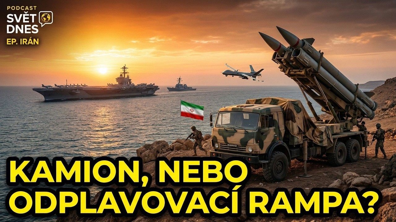 Tajná zbraň Íránu: Proč se i ty největší letadlové lodě bojí obyčejných nákladních aut na silnici?
