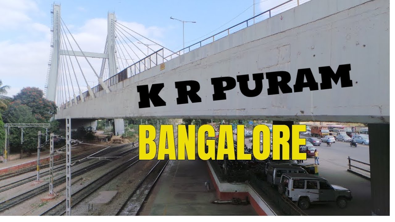 Hanging Bridge K R Puram Bangalore | Bengaluru Railway Stations | Iconic Bridges | KR Puram bridge