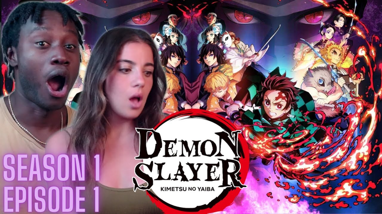 Watching *DEMON SLAYER* our very first ANIME together!